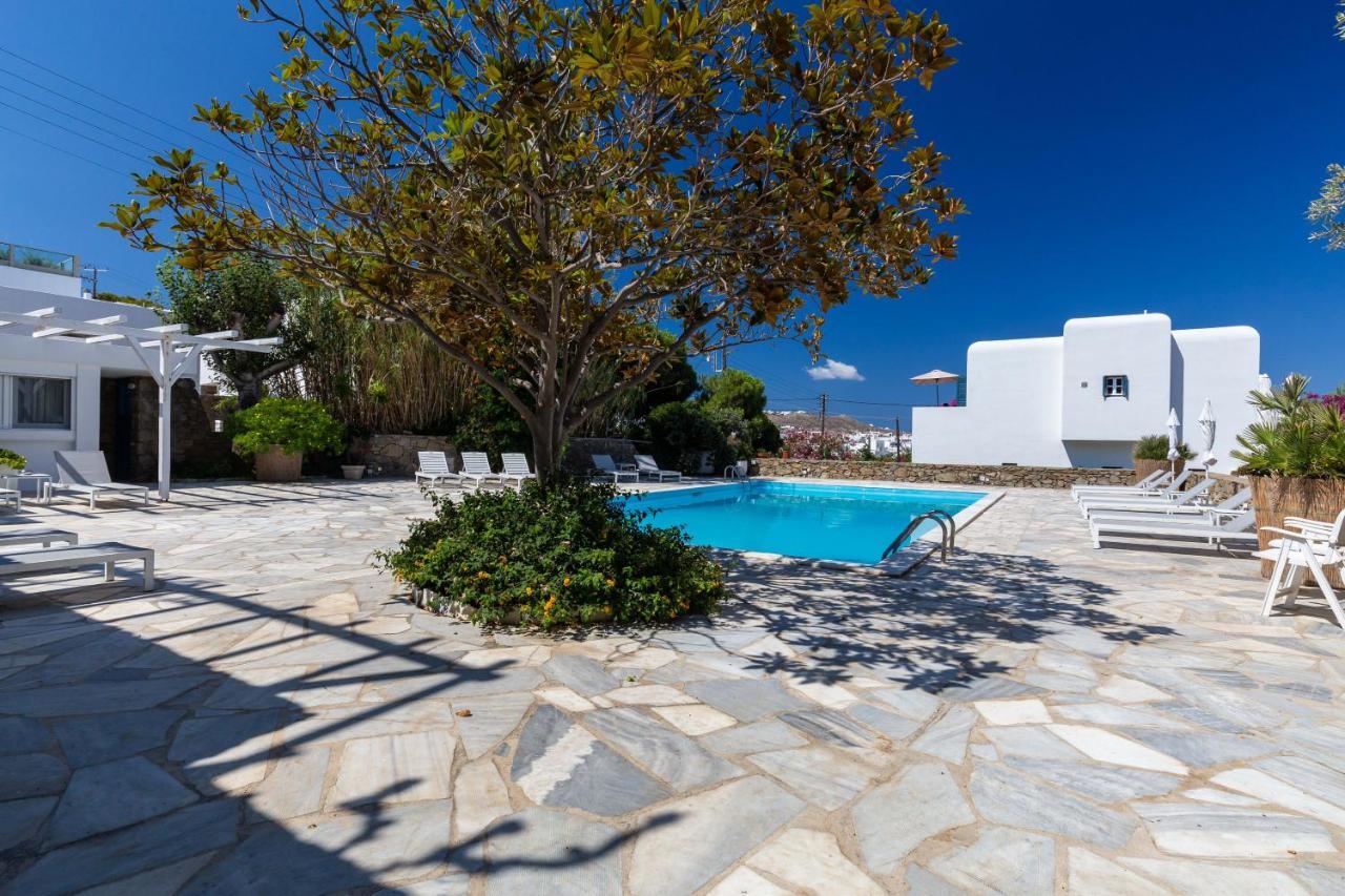 Callisti Mykonos Town With Pool View And Calypso Upper Floor With Sea View Zewnętrze zdjęcie