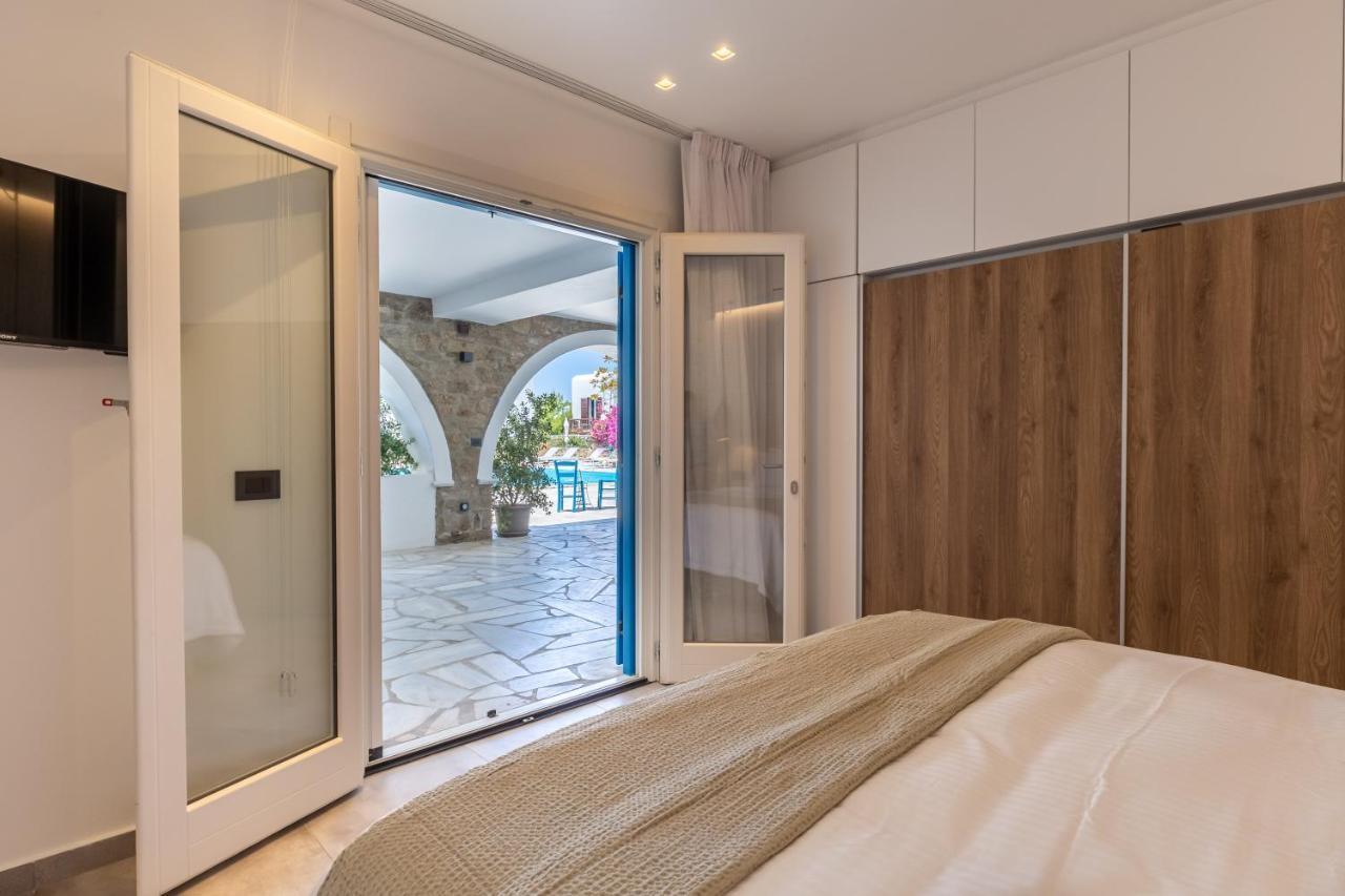 Callisti Mykonos Town With Pool View And Calypso Upper Floor With Sea View Zewnętrze zdjęcie