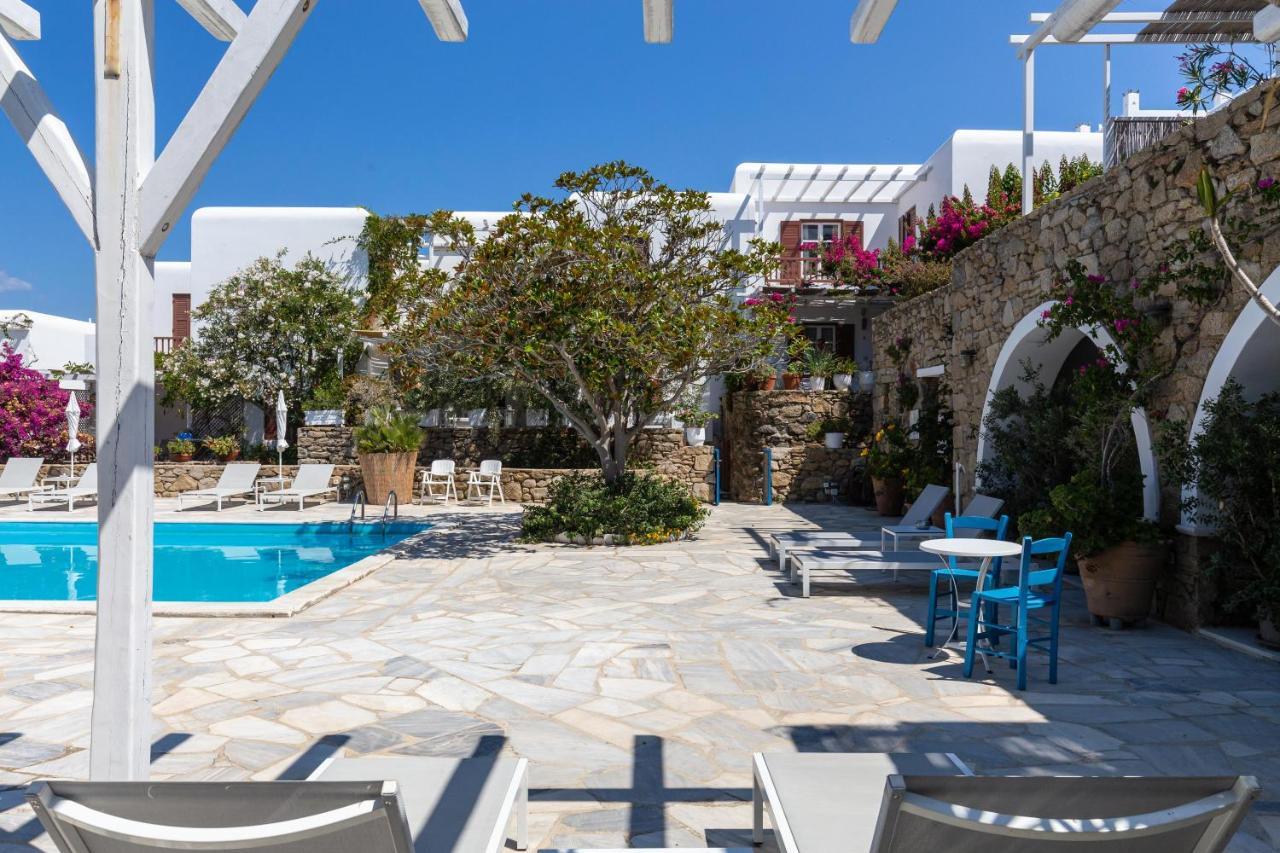 Callisti Mykonos Town With Pool View And Calypso Upper Floor With Sea View Zewnętrze zdjęcie