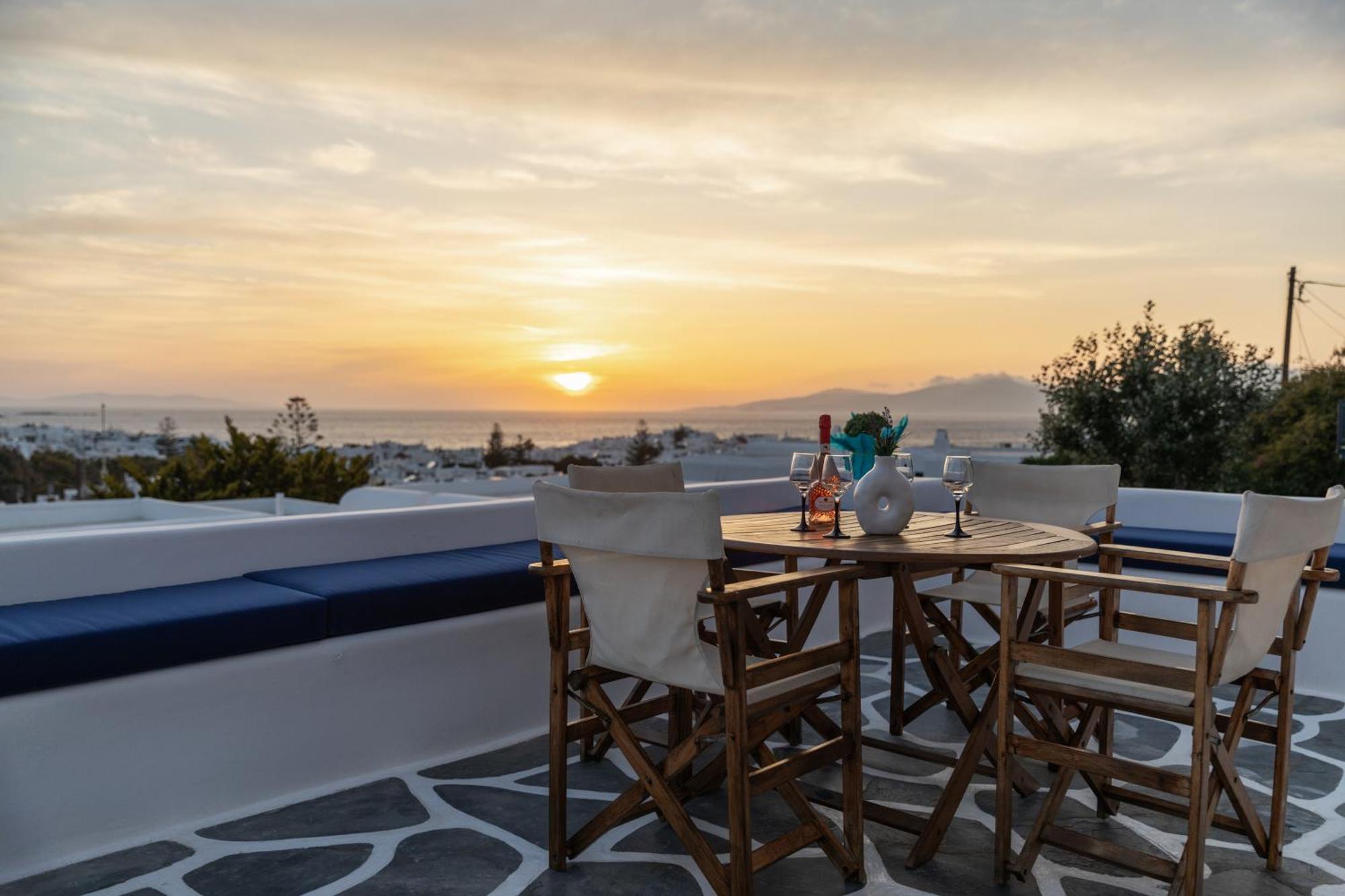 Callisti Mykonos Town With Pool View And Calypso Upper Floor With Sea View Zewnętrze zdjęcie